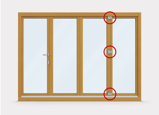 Bifold door installation