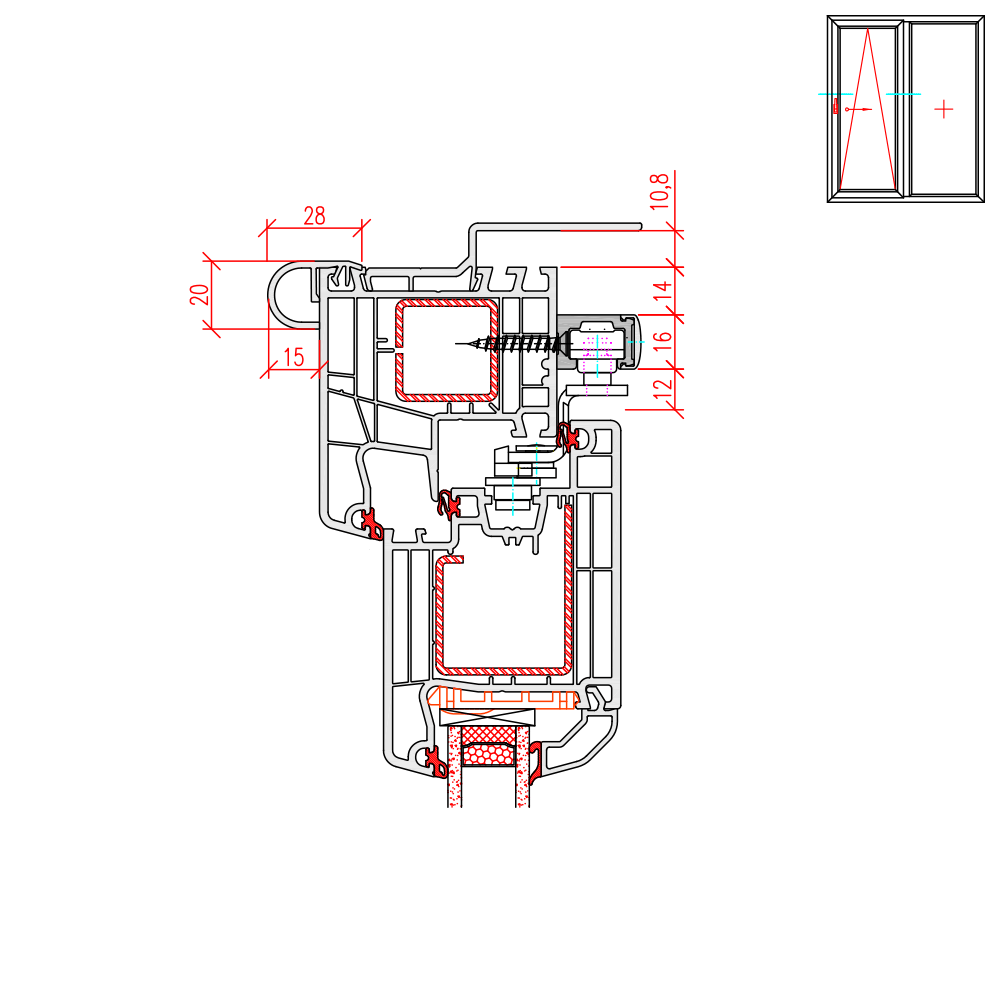 IDEAL 4000 - roller shutter traverse for older buildings