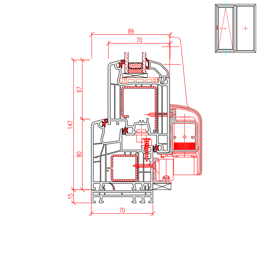 IDEAL 4000 - 15 mm frame extension