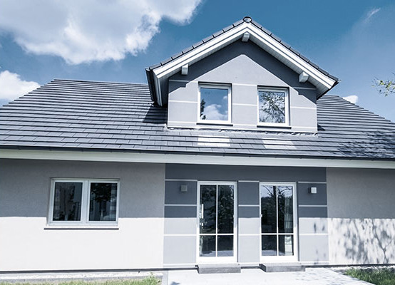 Gabled dormer windows