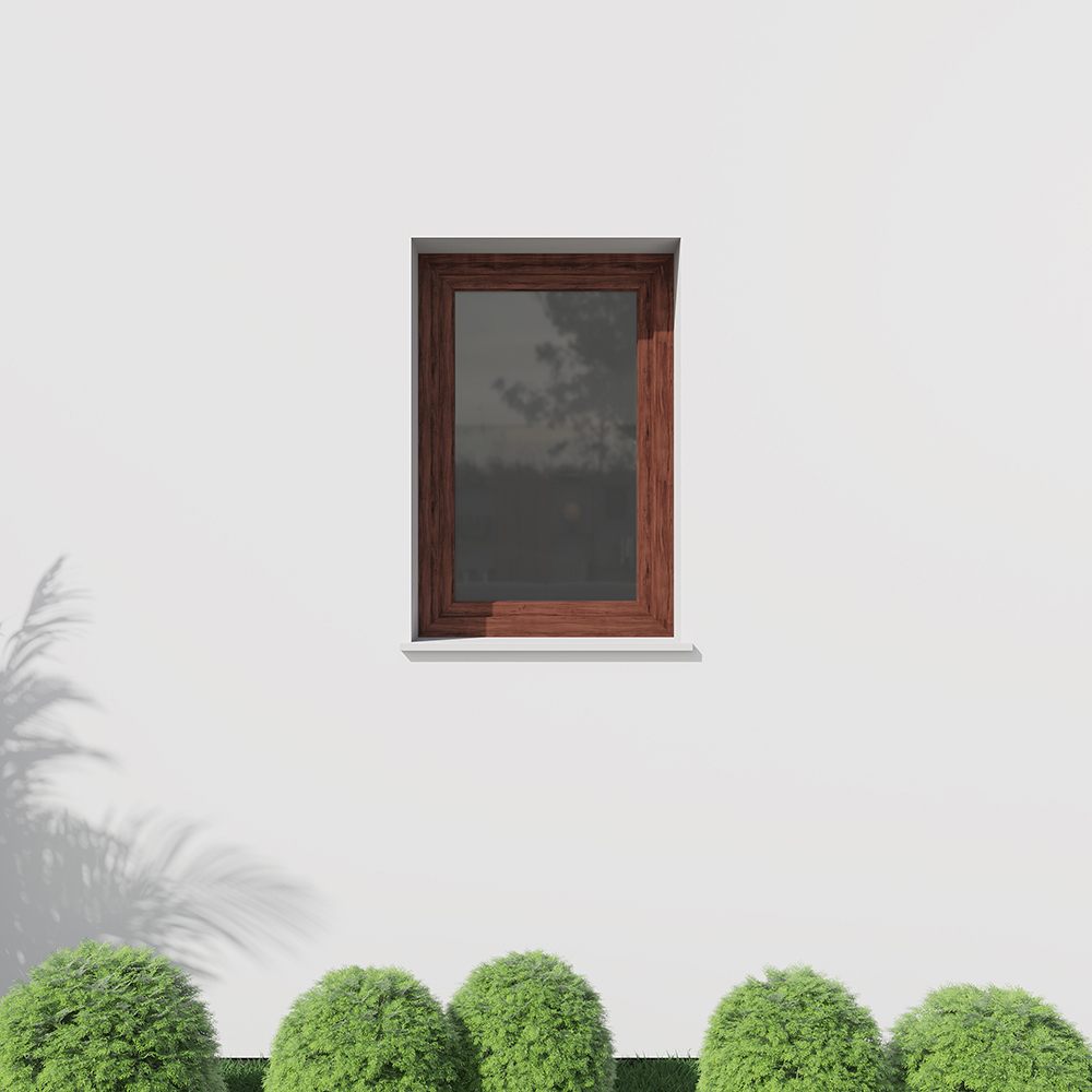 Mahogany Window